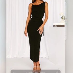Hello Molly Turn The Lights Off Maxi Dress Black